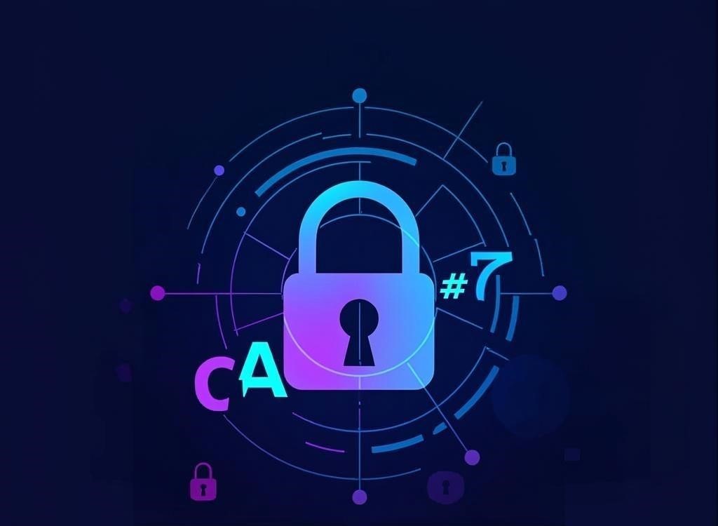 абстрактная иллюстрация на тему создания паролей