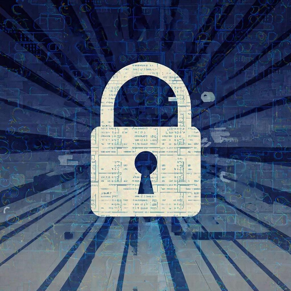 абстрактная иллюстрация на тему создания паролей